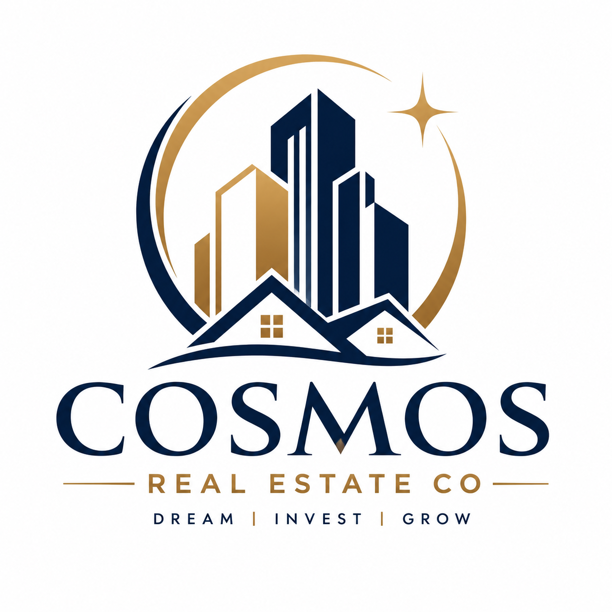 Cosmos Real Estate Co logo - Dholera Smart City plot dealer Noida Delhi